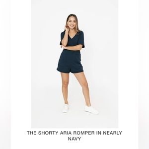 Smash + Tess Shorty Aria in Nearly Navy